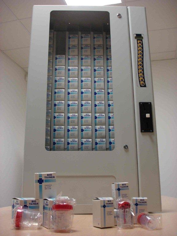 Distributore automatico non refrigerato personalizzato per centro medico