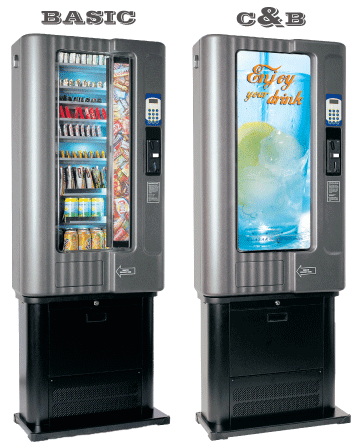 Distributori automatici di snack e bibite