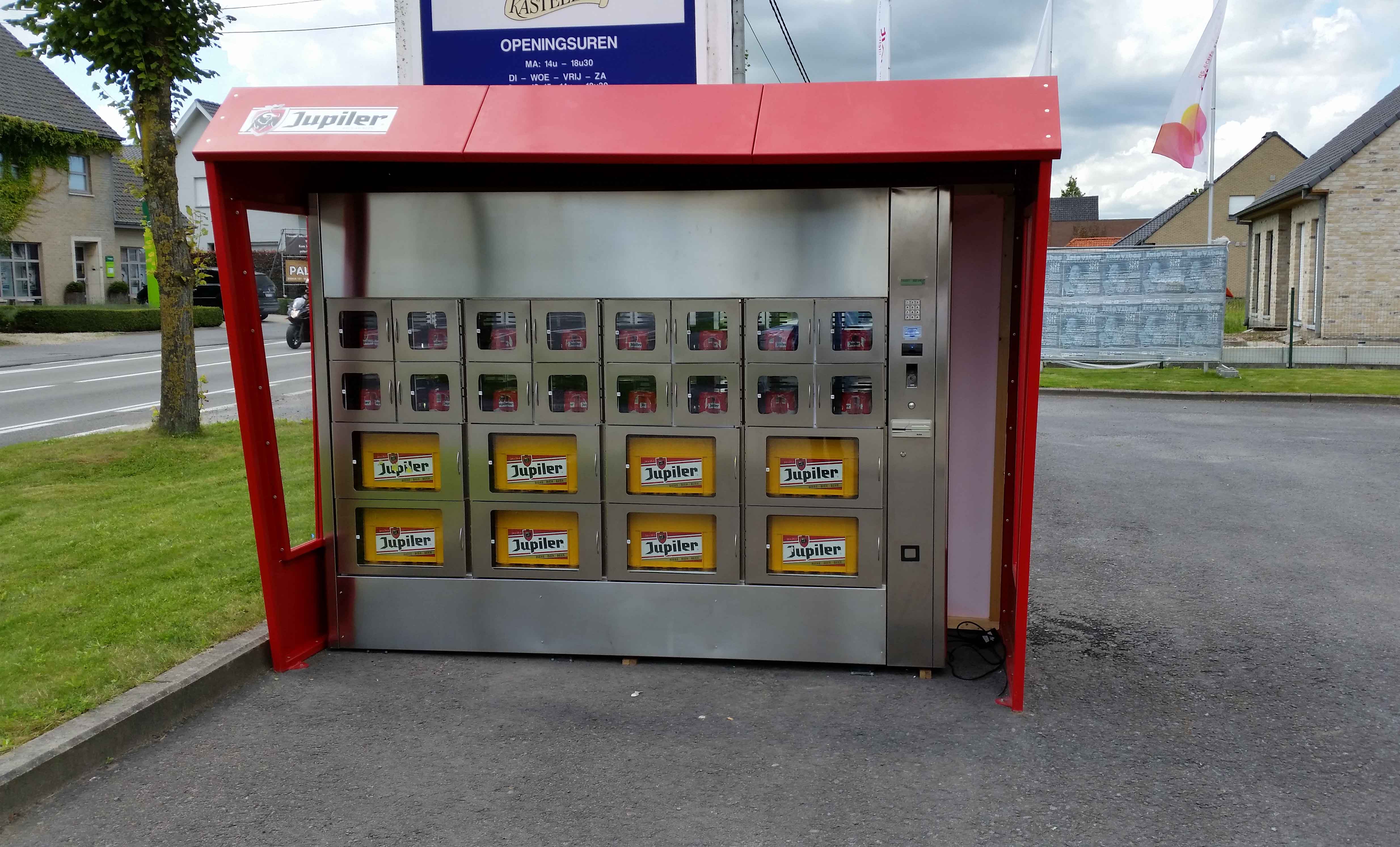 Distributori automatici personalizzati Casse vino